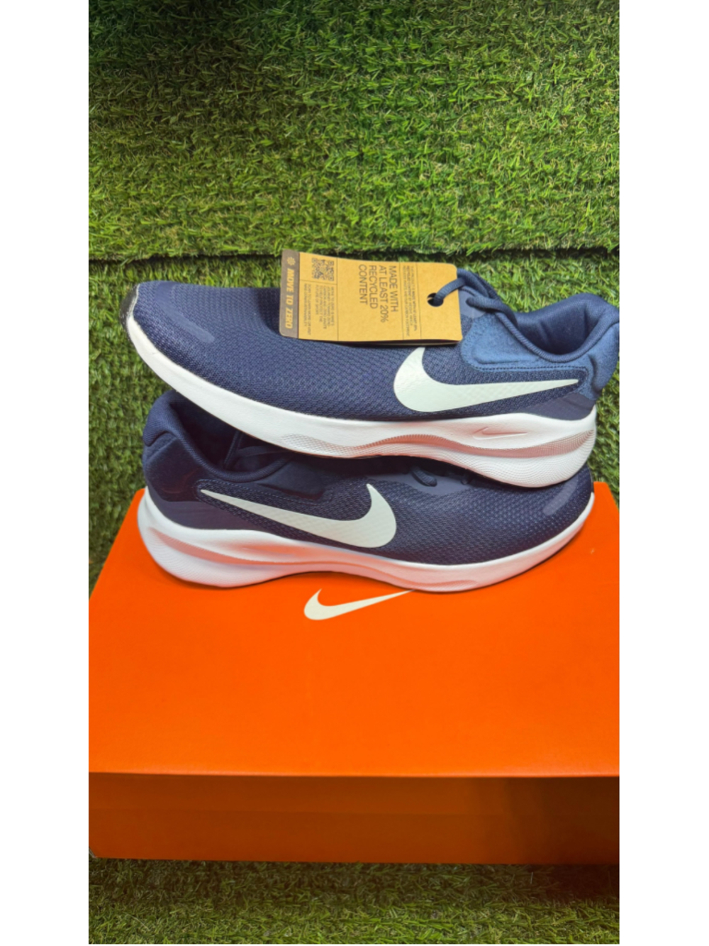 Nike Revolution 7 Men's 12.5 Navy Blue Running Shoes FB2207-400 #z07 x08